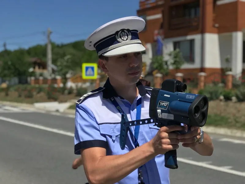 Primul pistol-radar din dotarea Poliției ieșene