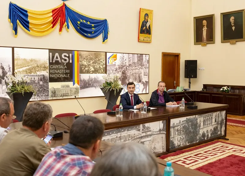 Şedinţă a Comitetului Local pentru Situații de Urgență Iaşi, din cauza ploilor