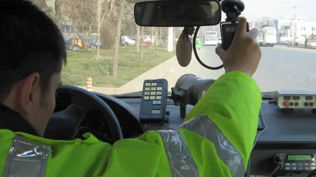 Razie în traficul din județ: Rutiera, cu ochii pe vitezomani