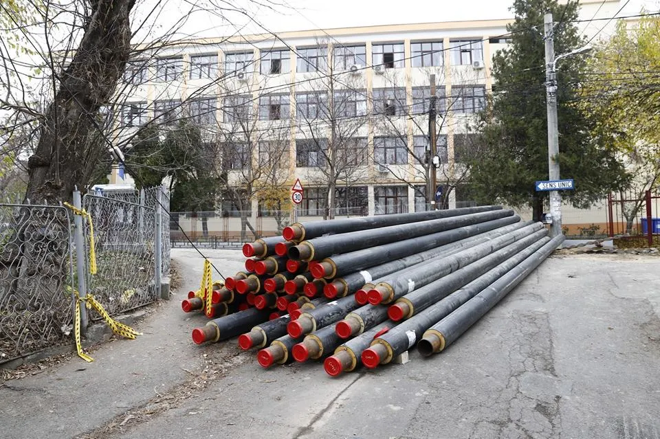 Colegiul Național „Mihai Eminescu”, racordat la sistemul centralizat de termoficare
