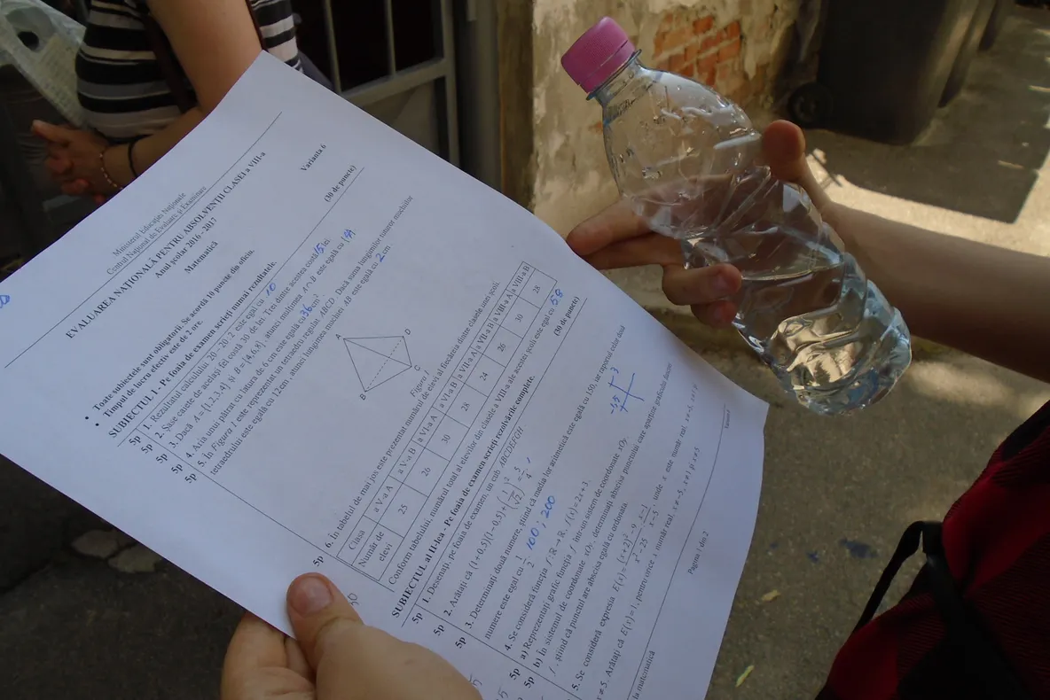 Prezență mare la simularea examenului de Evaluare Națională susținută în județul Iași