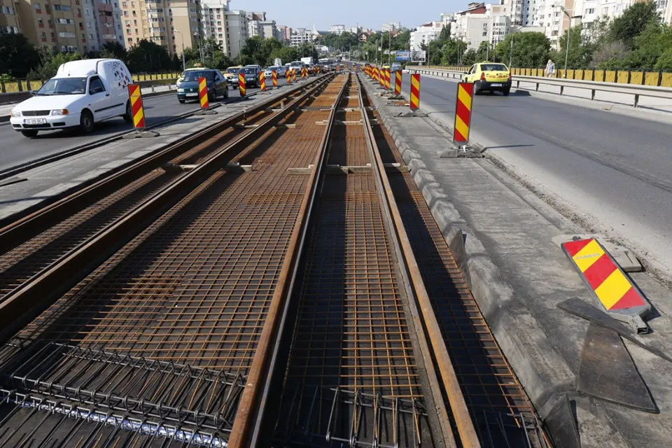 Mâine încep oficial lucrările la reabilitarea liniilor de tramvai din Tudor Vladimirescu