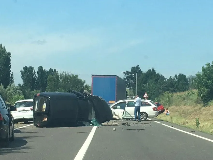 FOTO: Ieșean, rănit în urma unui IMPACT!