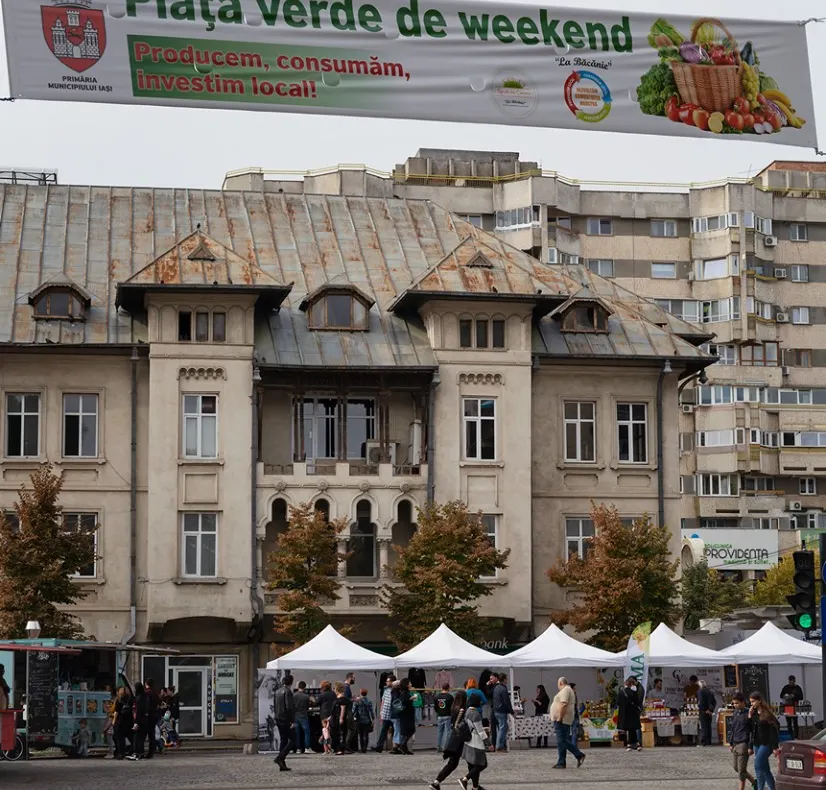 „Piața verde de weekend”, eveniment permanent