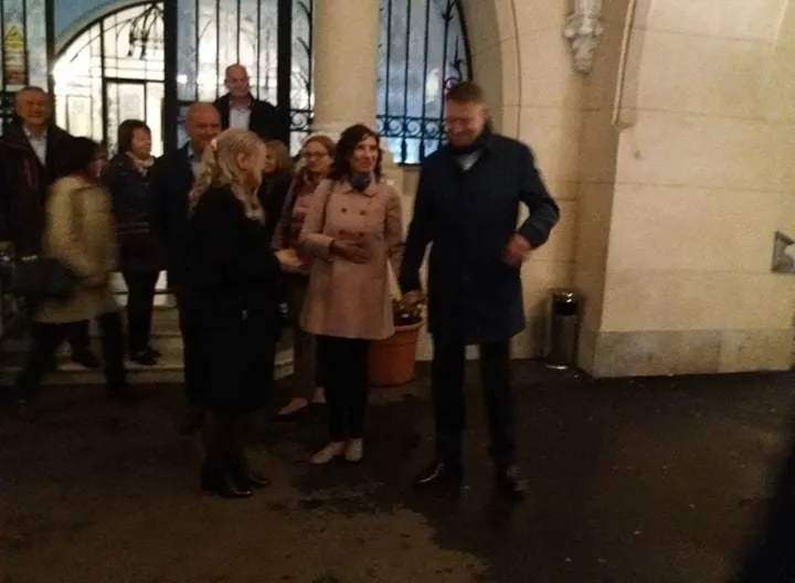 Klaus Iohannis a vizitat Palatul Culturii din Iași