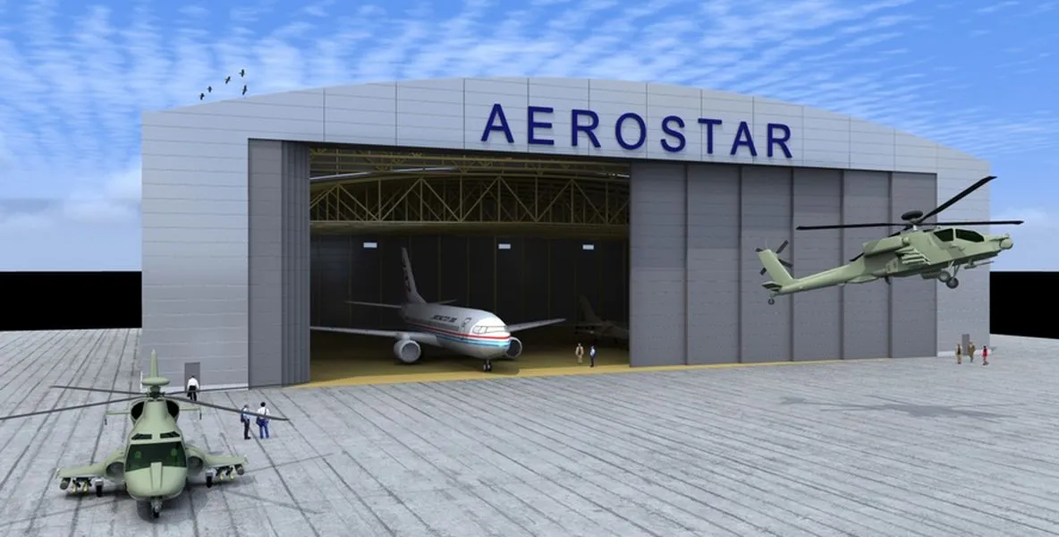 Centrul de reparare a avioanelor Aerostar, de la Iași, fără pistă de acces
