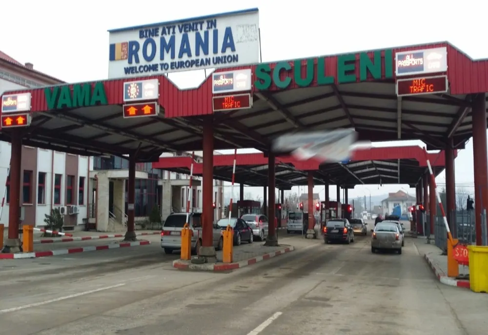 În drum spre Germania cu un document fals