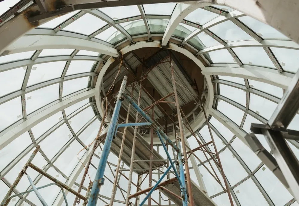 Lucrările de la Palatul Braunstei vor fi finalizate în vara acestui an