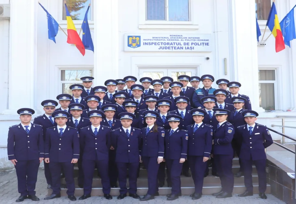 38 de absolvenți ai școlilor de agenți de poliție și-au început activitatea