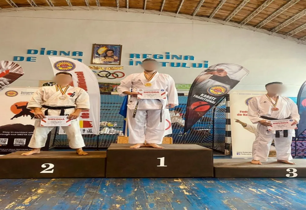 Luptător S.A.S. IAŞI, dublu medaliat cu AUR la Campionatul Național de KARATE 
