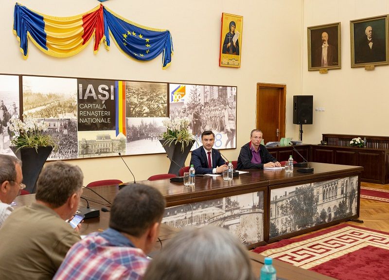 Şedinţă a Comitetului Local pentru Situații de Urgență Iaşi, din cauza ploilor