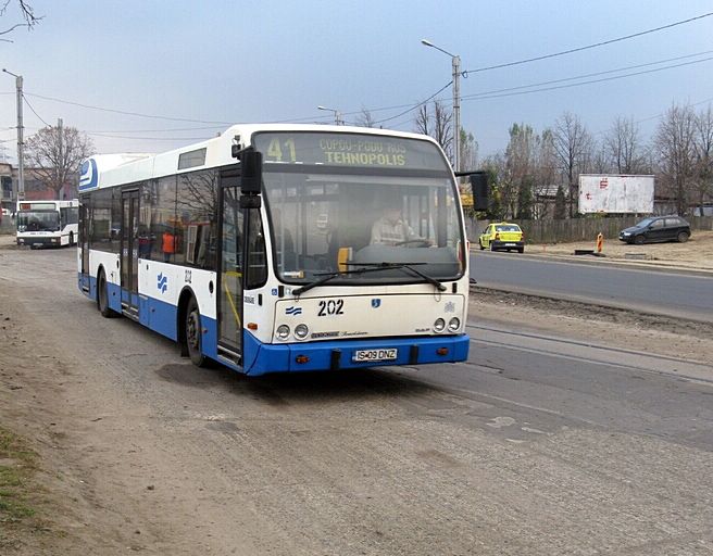 Iașul scapă de cinci autobuze DAF. Le trimite la Tulcea