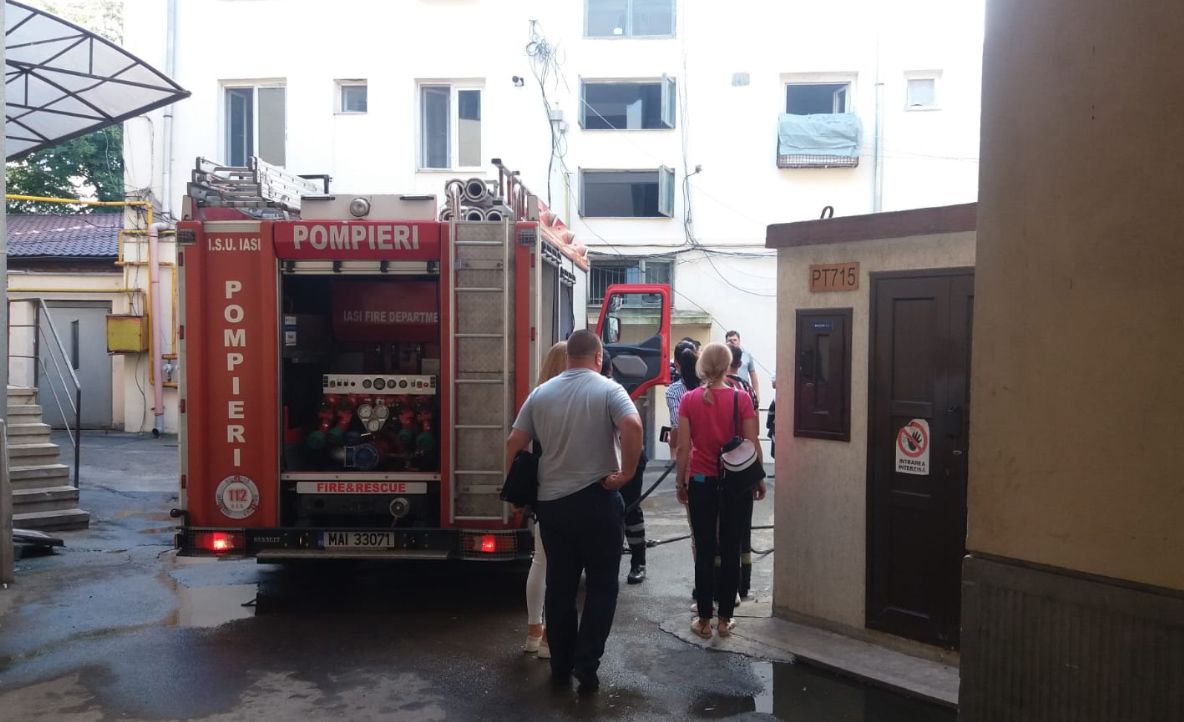 Incendiu la Palatul Braunstein