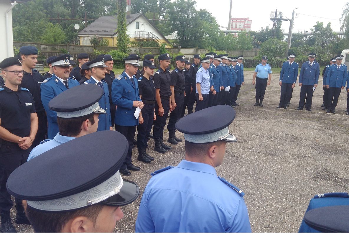 Avansări în grad la Jandarmeria Iași