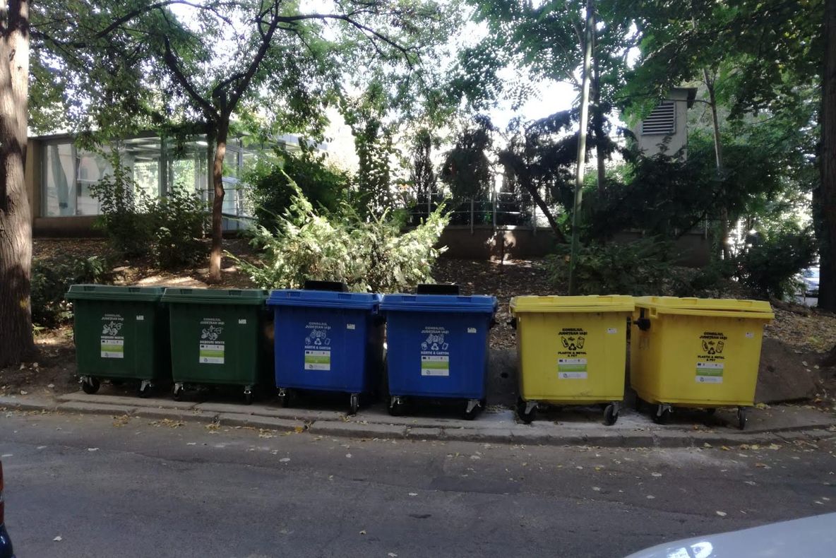 Peste 3.000 de containere pentru colectarea selectivă a deșeurilor, în Iași