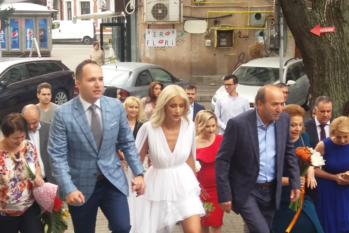 Tudorel Toader, la nunta fiului cel mare