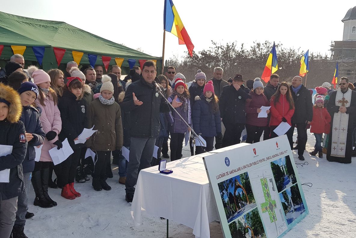 1.000 de stejari au fost plantați în noul Parc Memorial „Ciurea 1917”