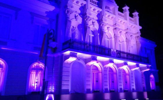 Muzeul Unirii, iluminat în cadrul unui proiect dedicat Centenarului