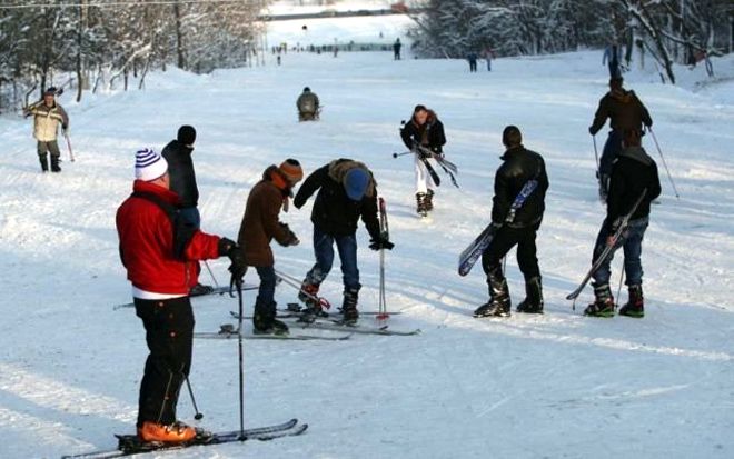 S-a deschis pârtia de schi din Sărărie