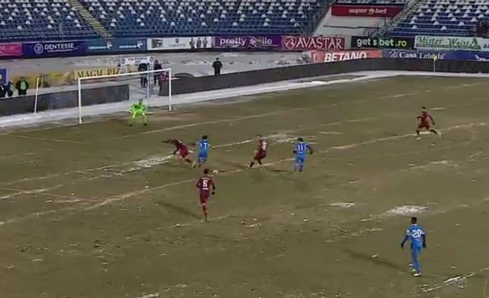 Privați de un penalty, ieșenii s-au împiedicat la mal