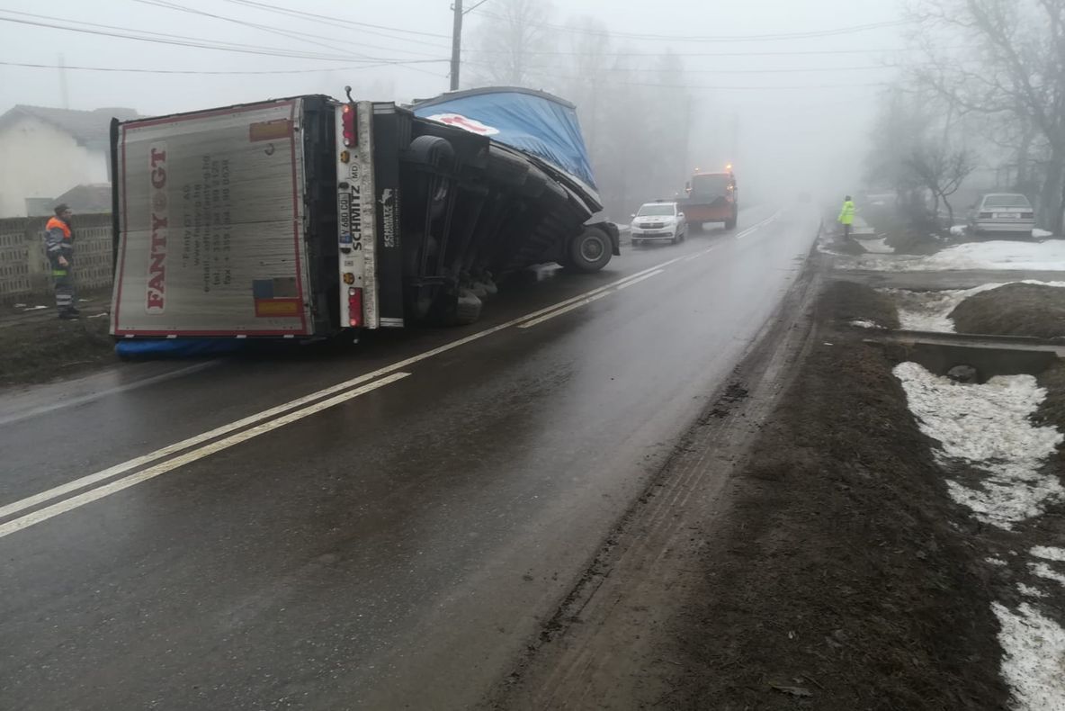 ACCIDENT rutier în judeţul Iaşi! FOTO