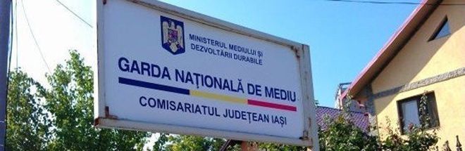Garda de Mediu Iași a dat amenzi de peste un milion de lei