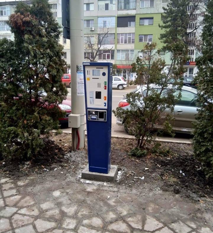 Parcometrele vor funcționa de-abia luna viitoare