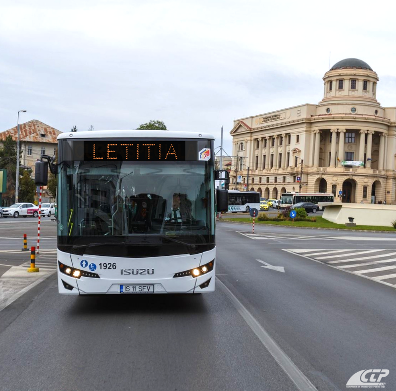 Ironii la adresa Mariei Grapini, făcute de CTP Iaşi. Traseul 46, prelungit până în Letiţia