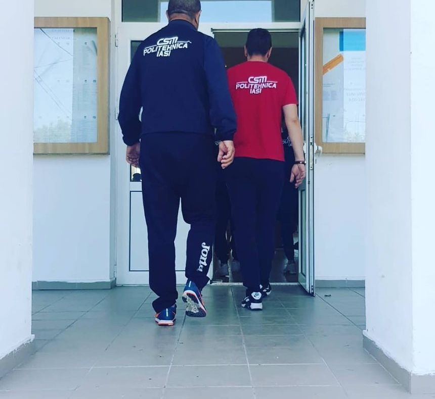 Jucătorii Politehnicii Iași au fost la vot