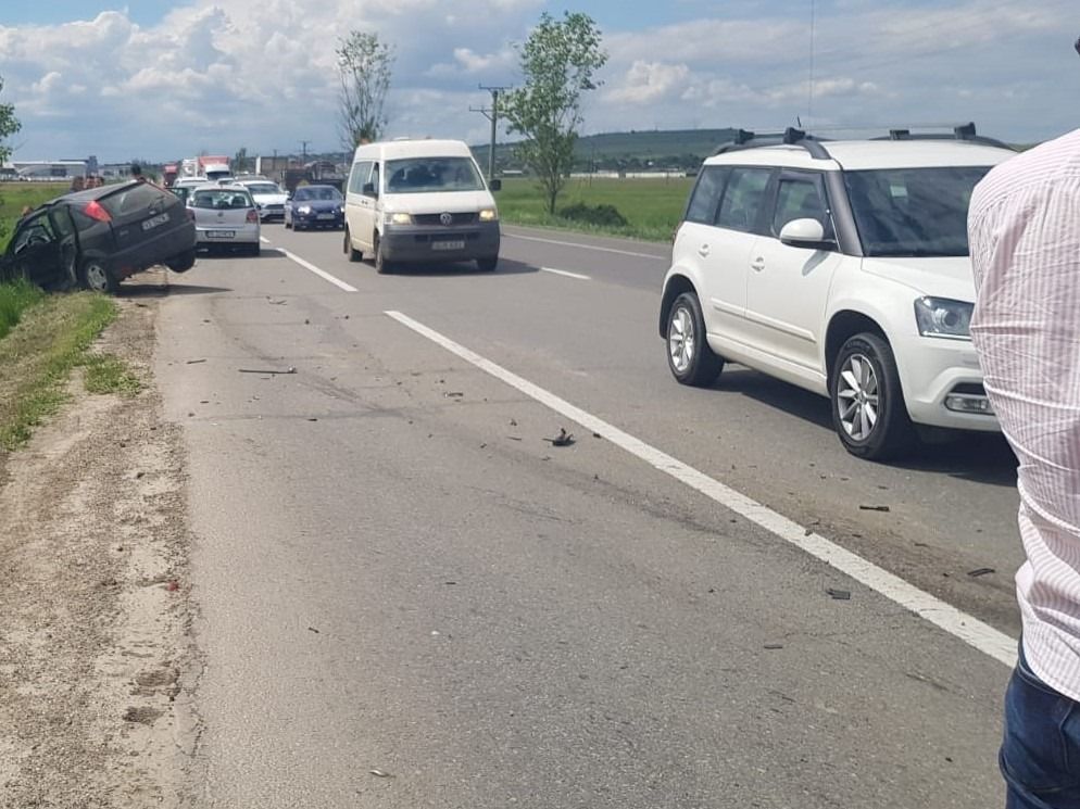 FOTO: Accident rutier cu trei victime, în judeţul Iaşi!