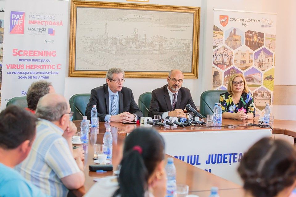 Program național de depistare a hepatitei C pentru populația defavorizată, lansat la Iași