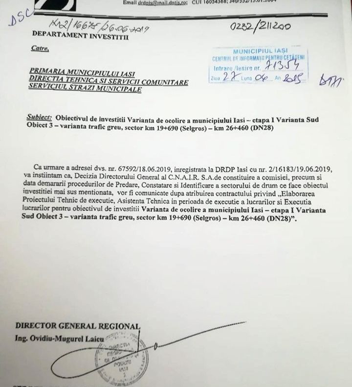 Scandal privind preluarea în administrare a drumurilor pentru șoseaua de centură