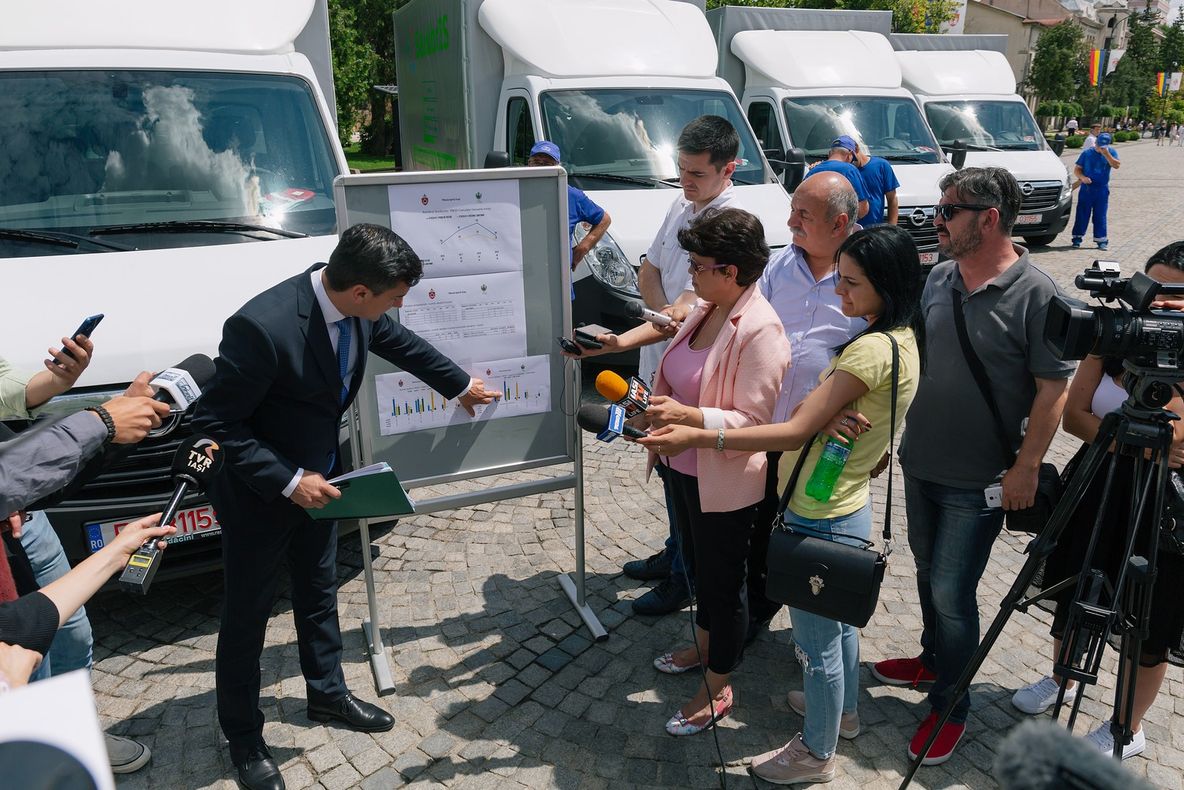 Chirica se chinuie să-i convingă pe ieșeni că s-a îmbunătățit calitatea aerului din Iași