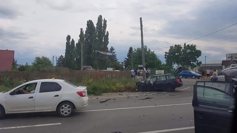 FOTO: Accident rutier, la Bălțați!