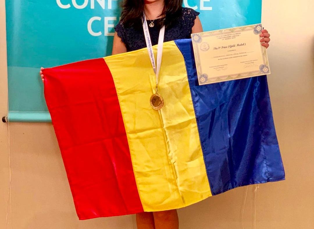 Aur pentru o elevă din Iași la Balcaniadă