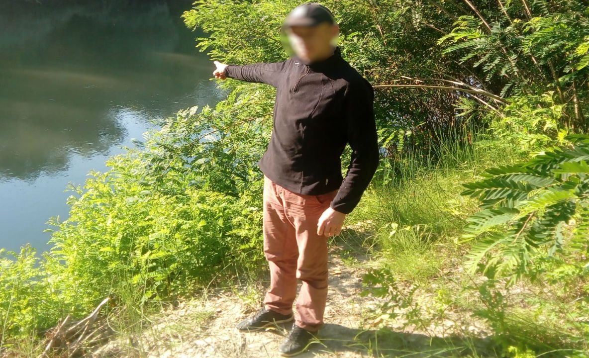 FOTO: Prins când încerca să treacă ilegal graniţa