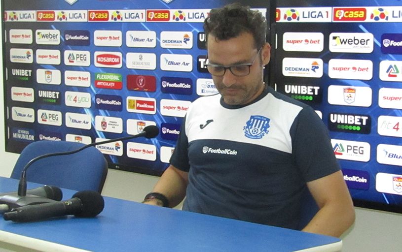 Mihai Teja, după înfrângerea de la Mediaș: „ Poate ne e frică să fim pe primul loc!“