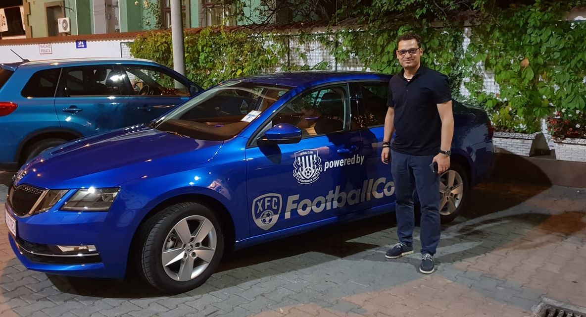 Mașină în culorile clubului pentru Mihai Teja