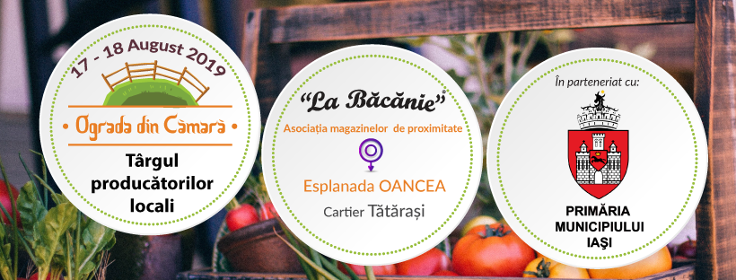 Târg cu produse tradiționale pe Esplanada Oancea