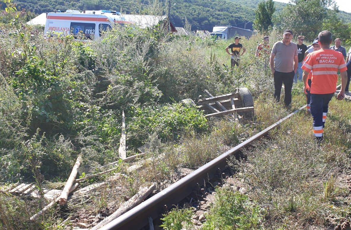 Trenul spre mare, oprit la Bârnova din cauza problemelor la locomotivă