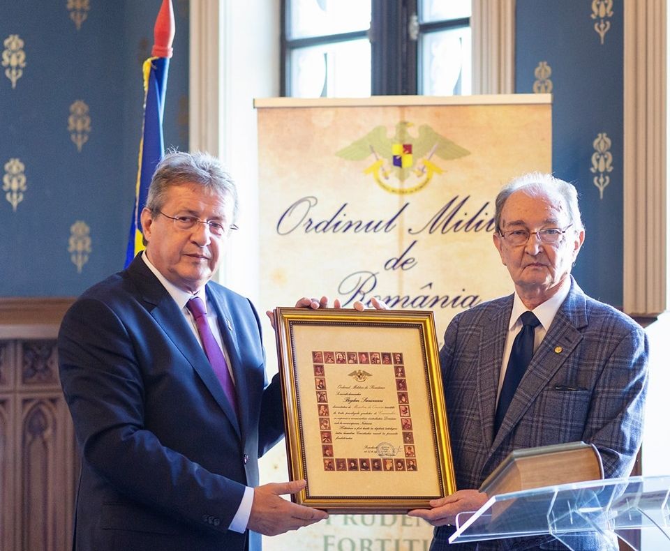 Titlu important acordat academicianului ieșean Bogdan Simionescu