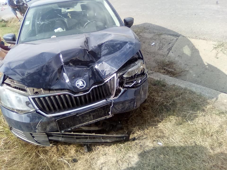 GALERIE FOTO: Impact puternic, la Bălţaţi!