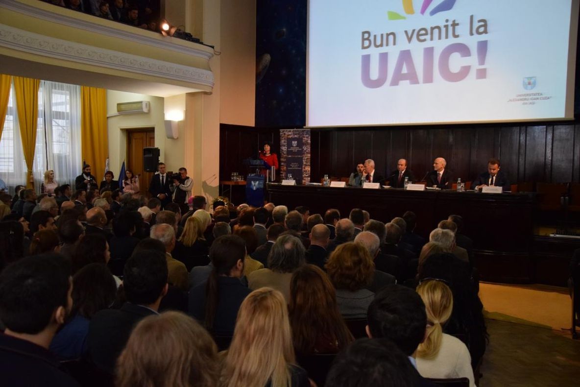 Deschiderea noului an academic la Universitatea „Al. I. Cuza“