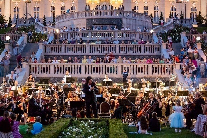 Concert al Filarmonicii Iași în Grădina Palas