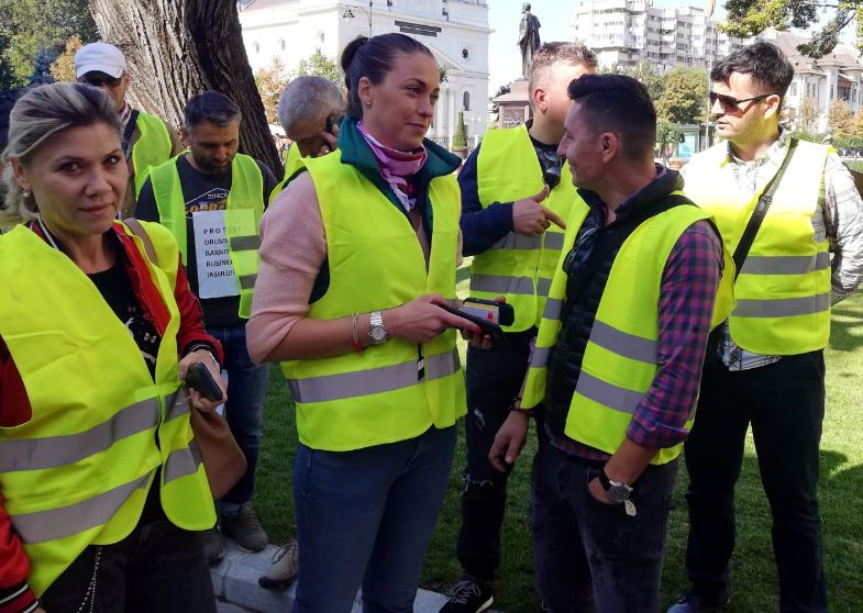 Protest al locuitorilor din cauza stării drumului Iași – Bârnova