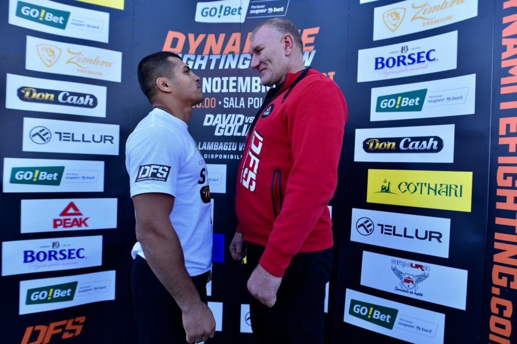 Lupta dintre „Rambo“ și Tolea, cap de afiș la Dynamite Fighting Show Iași