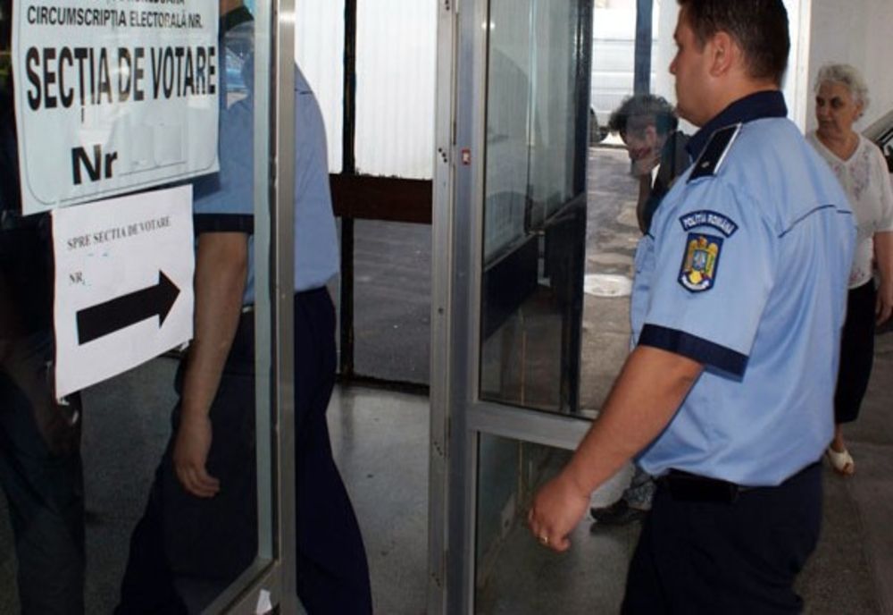 Oamenii legii împânzesc Iaşul la alegerile prezidenţiale!