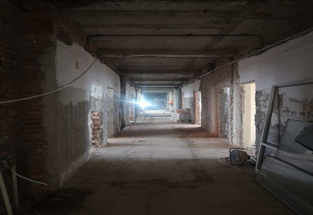 GALERIE FOTO: Continuă lucrările de reabilitare la Spitalul "Sf. Maria"