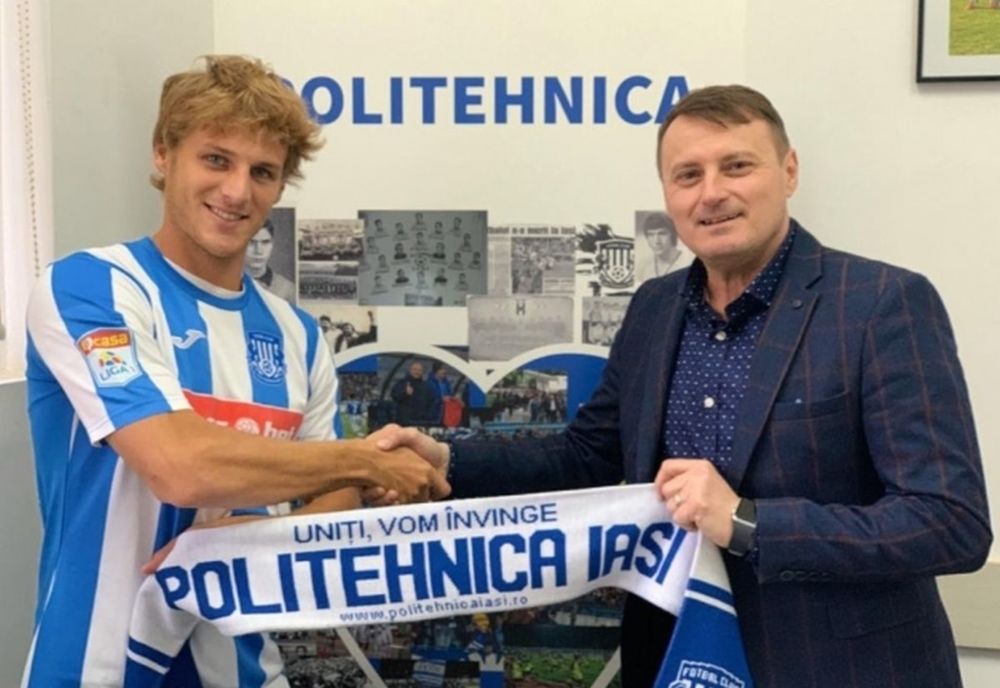 Manuel De Iriondo a semnat cu Politehnica Iași