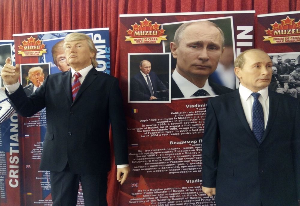 Donald Trump și Vladimir Putin, la Iași - FOTO